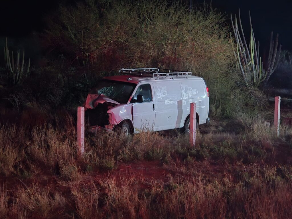 Resulta pareja lesionada en choque al sur de Empalme 1 486