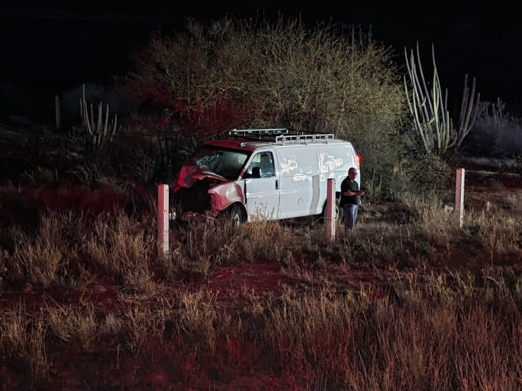 Resulta pareja lesionada en choque al sur de Empalme 5 490