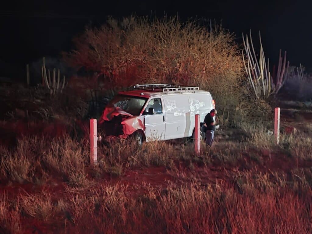 Resulta pareja lesionada en choque al sur de Empalme 6 491