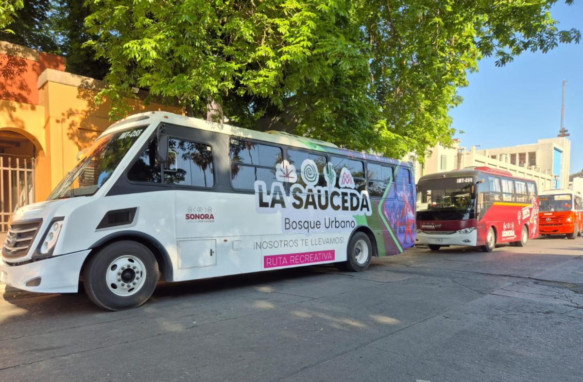 Promueve Gobierno de Sonora paseos familiares con la Línea Recreativa La Sauceda este verano