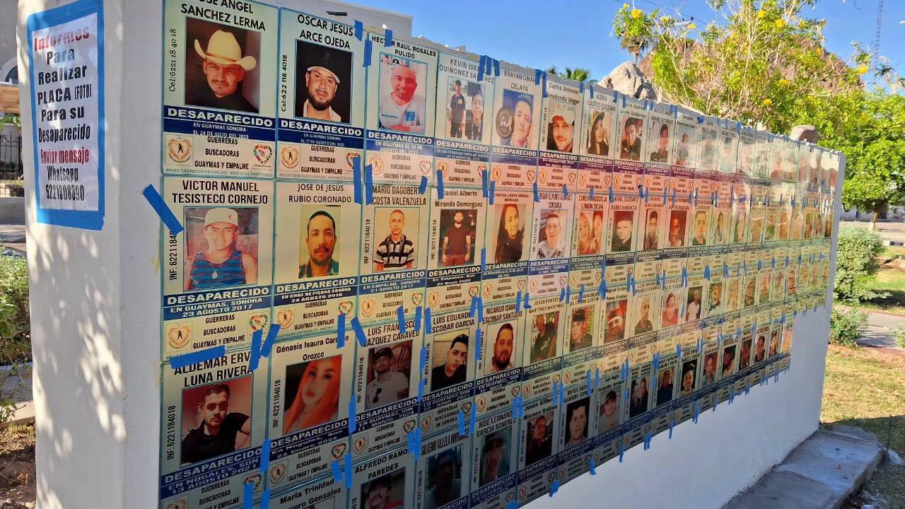 Renovarán fichas en monumento al Desaparecido en Guaymas