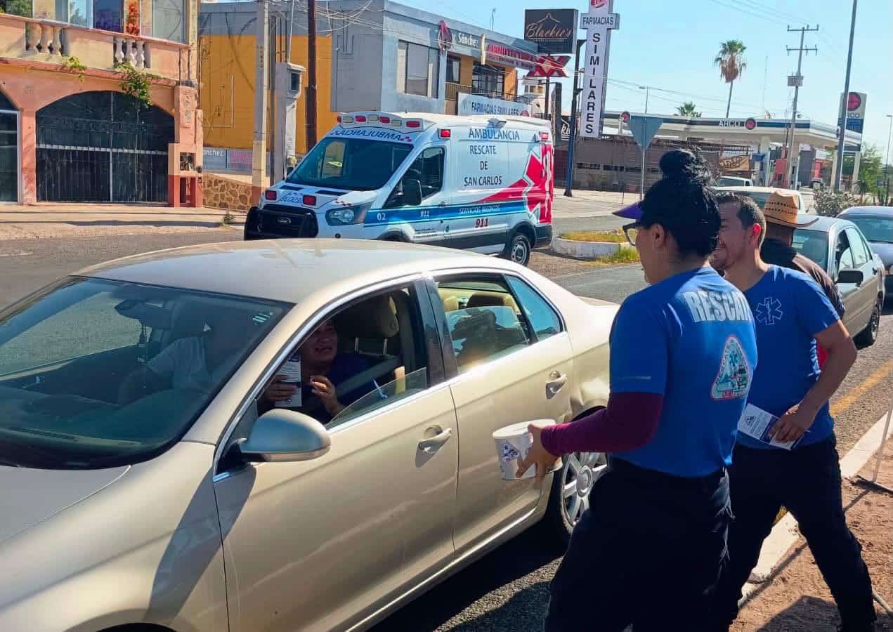 Piden socorristas de Rescate apoyo en San Carlos