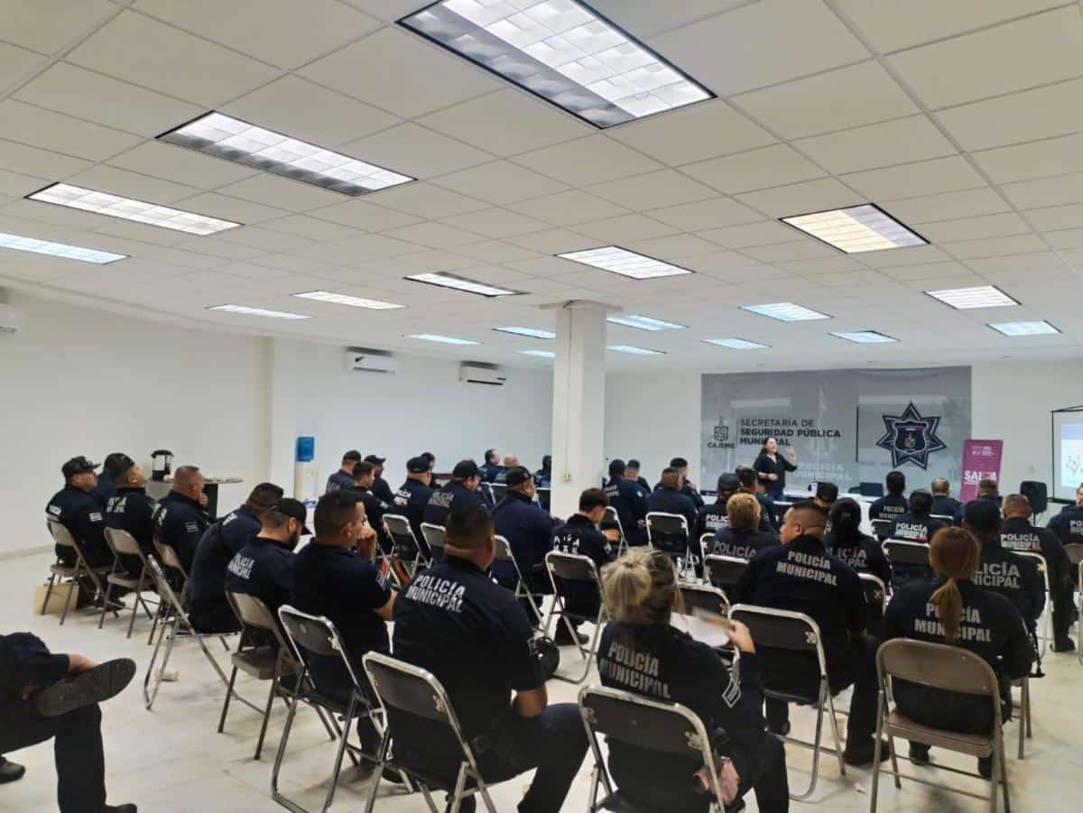 Refuerza SALVA capacitación a policías de Cajeme con perspectiva de género