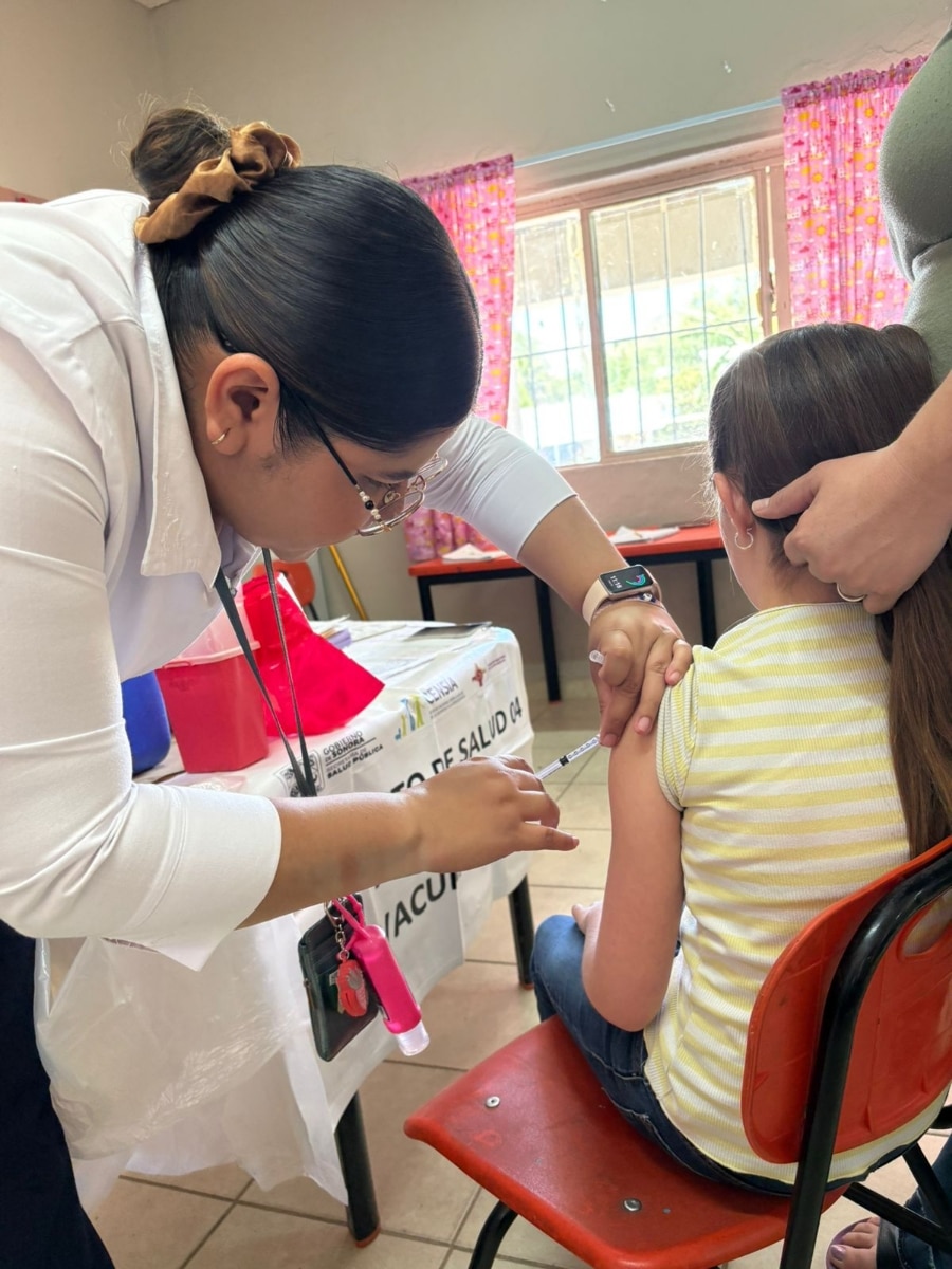 Salud Sonora fortalece la prevención del sarampión con vacunación