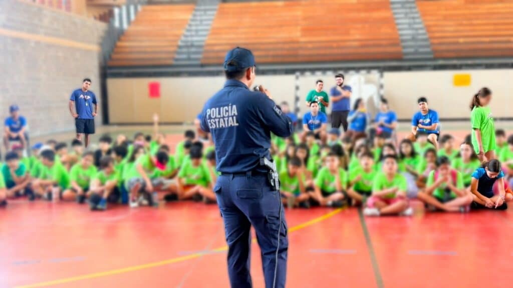 Policía Estatal promueve valores y la prevención de la violencia en campamentos de verano 2 96