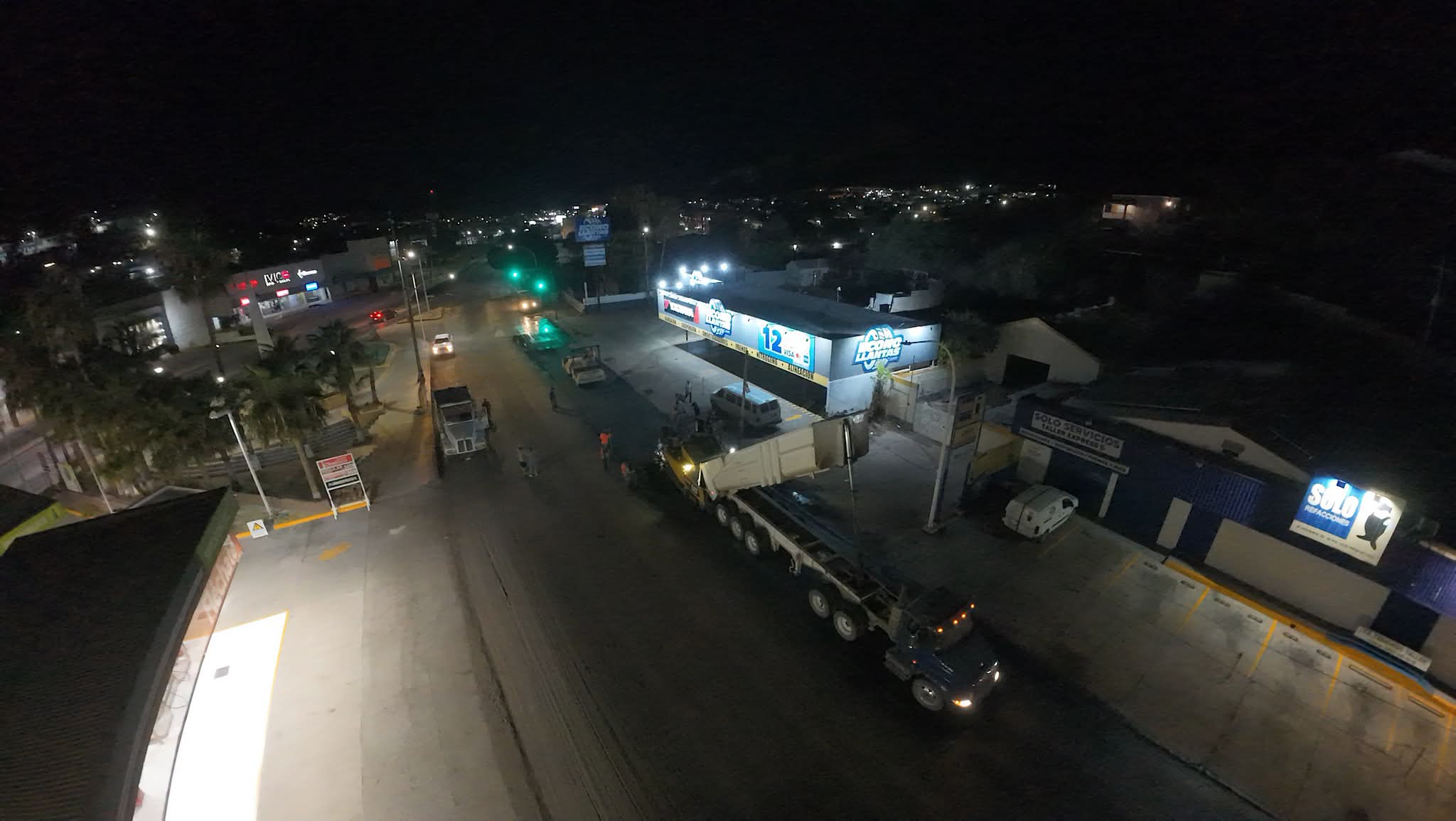 Reactivan obra en la Calzada