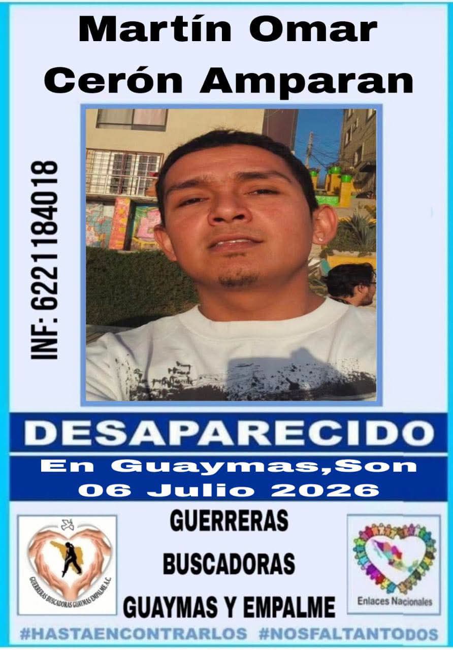 Desaparecen dos guaymenses