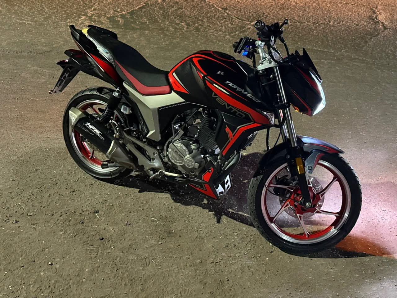 Desaparece motocicleta