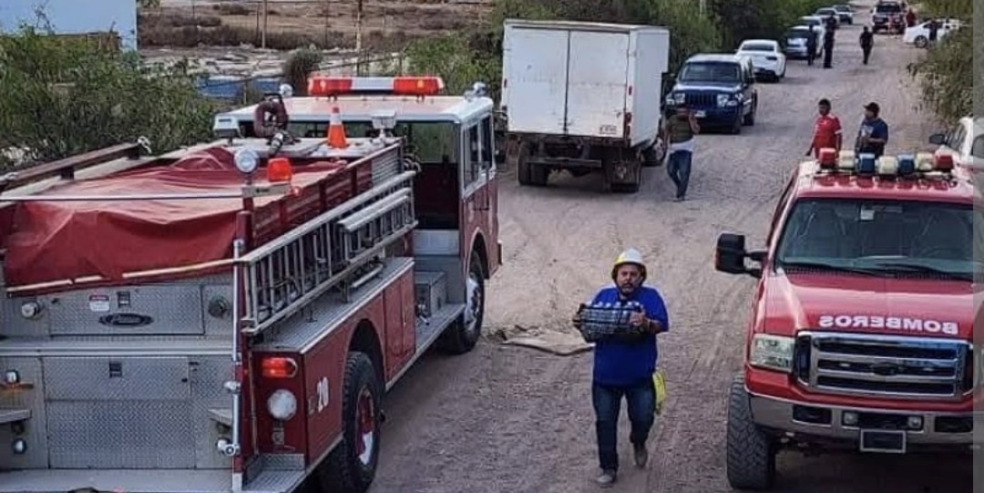 Fuga de gas moviliza a cuerpos de emergencia en la colonia Golondrinas