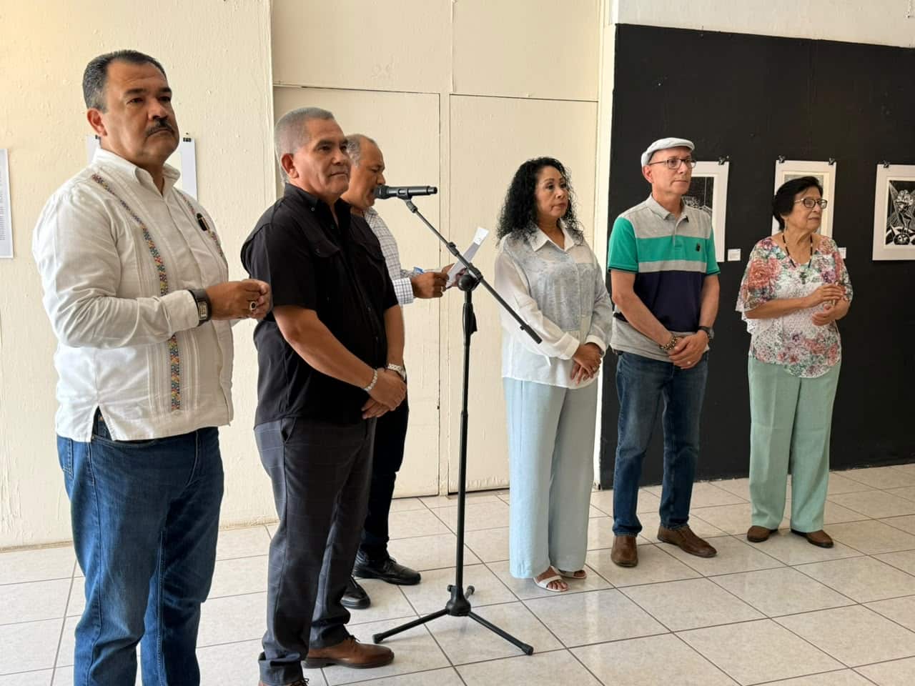 Impulsa Gobierno de Empalme la cultura con inauguración de exposición de grabados