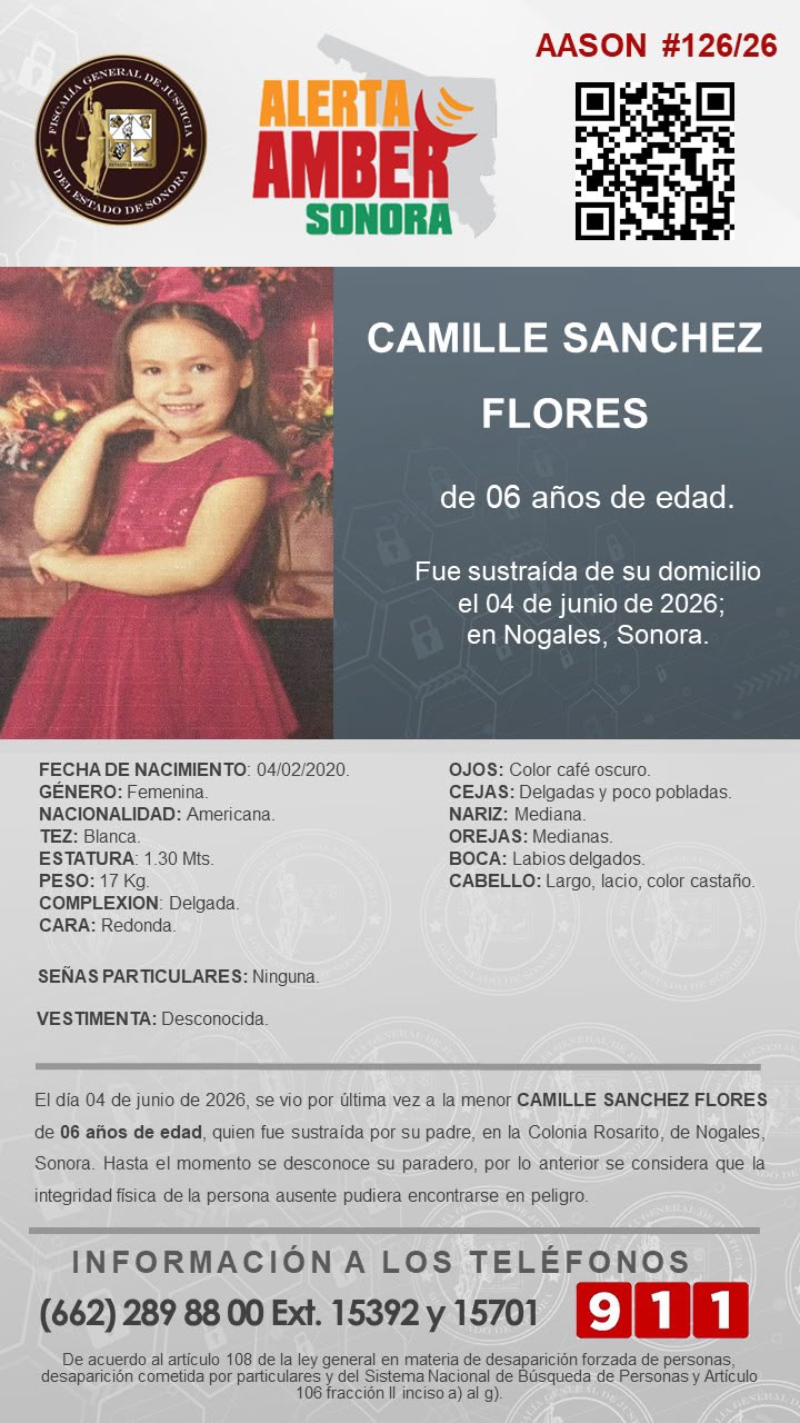 La activación de Alerta Amber, por una niña de 6 años, deriva de un problema entre los padres