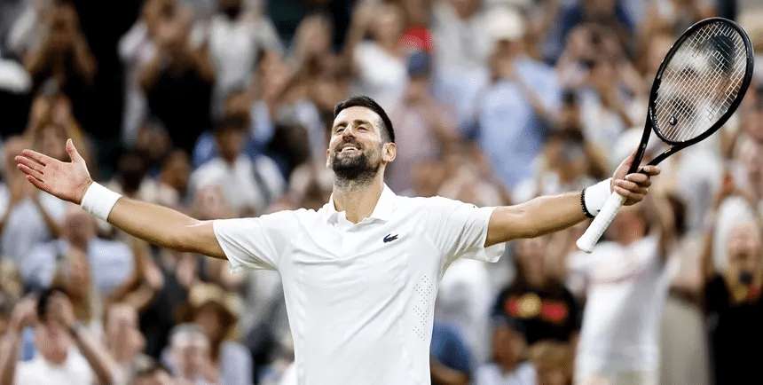 Djokovic avanza tras el partido más largo en cuartos de Wimbledon 1 image