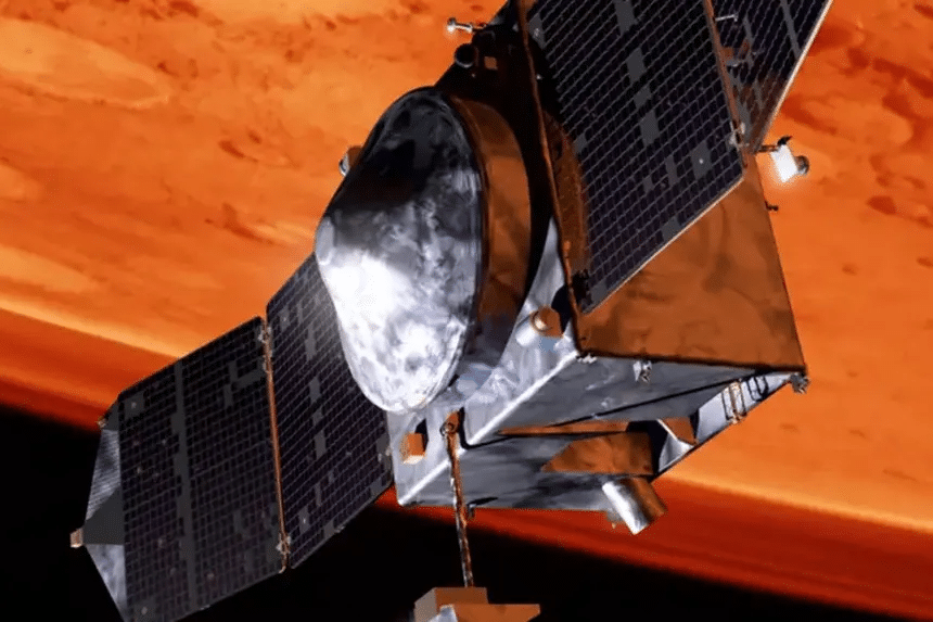La NASA despide a MAVEN tras más de una década en Marte 1 image