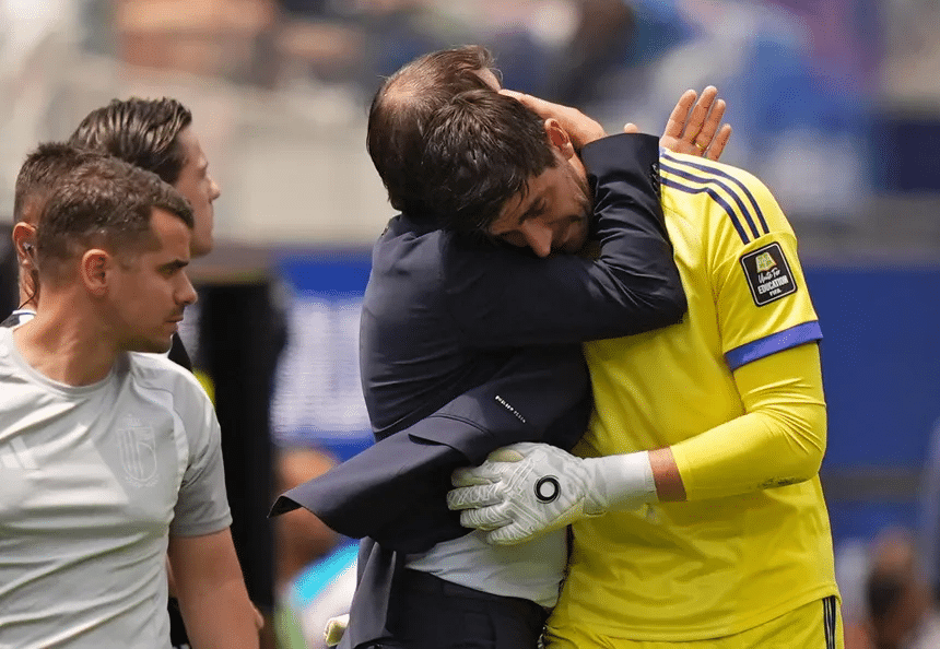 Courtois deja en duda su futuro con Bélgica 1 image