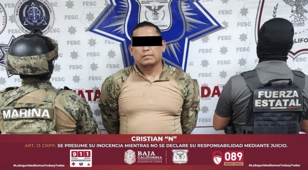 Capturan en el Valle de Mexicali a presunto sicario de Los Rusos, brazo del Cártel de Sinaloa 1 image