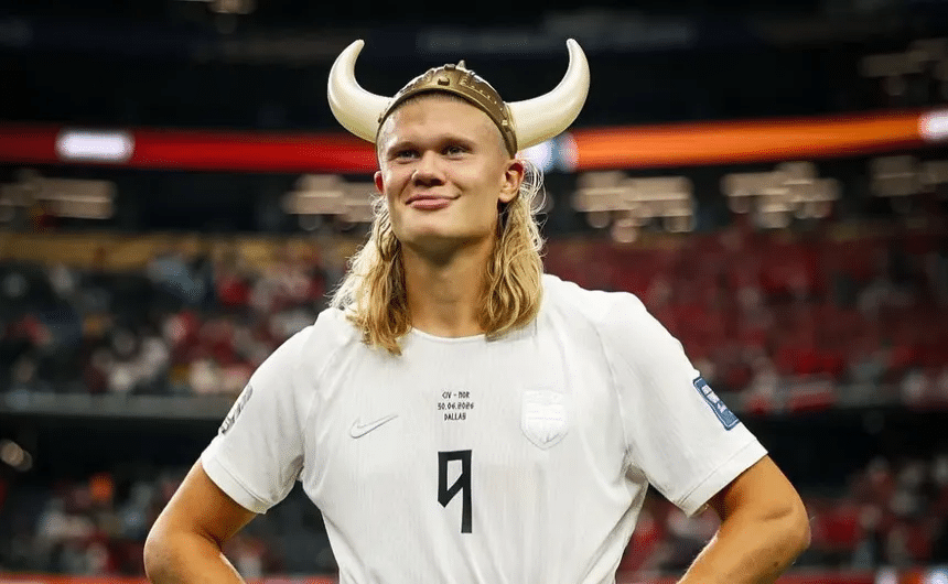 Haaland conquista la cancha y también YouTube 1 image