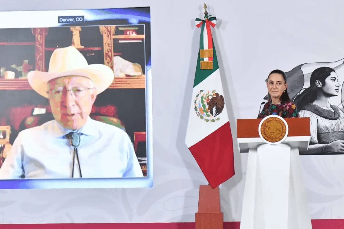 Sheinbaum destaca que Ken Salazar reiteró respeto a AMLO y negó pruebas contra Rocha Moya