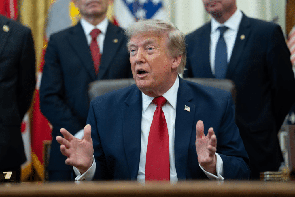 Trump afirma que sin él y Netanyahu Israel no existiría 1 image