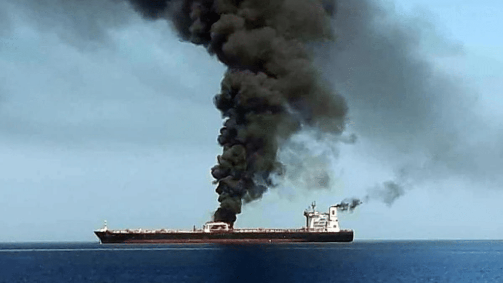 EE.UU. rechaza versión de Irán sobre explosión de petroleros 1 image