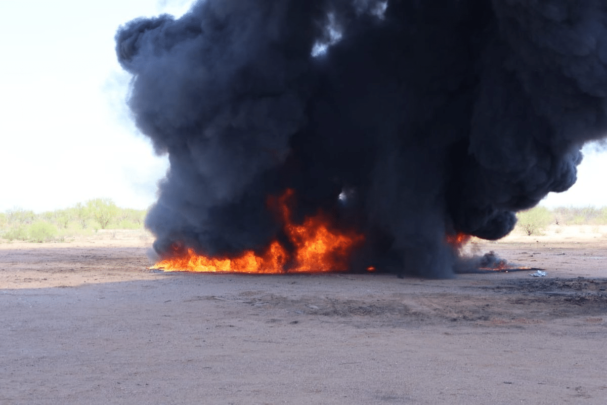 FGR destruye más de una tonelada de narcóticos en Sonora