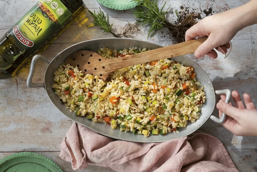 Arroz frito con verduras 1 image