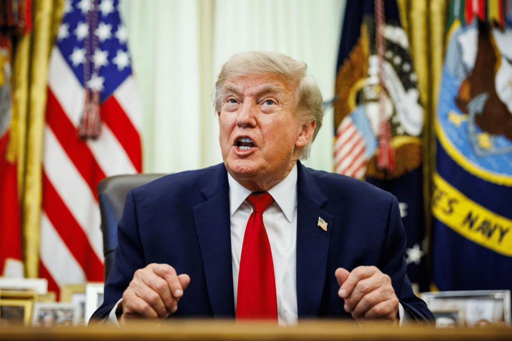 Trump asegura que la relación entre EE.UU. y Venezuela "es excelente" 1 image
