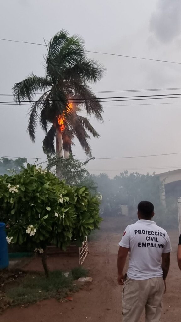 Atienden autoridades afectaciones por tormenta en Empalme 7 205