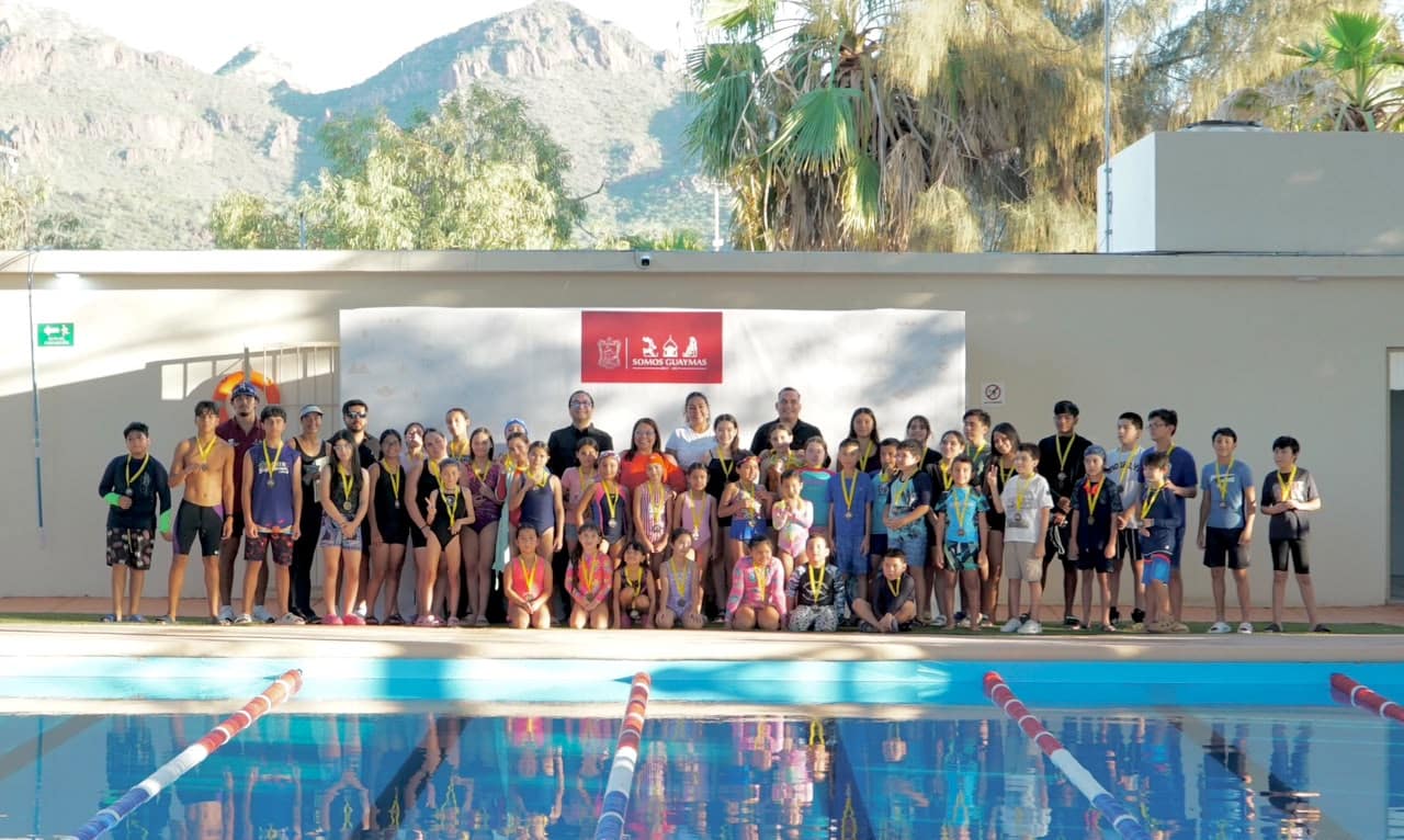 Promueve Ayuntamiento de Guaymas natación