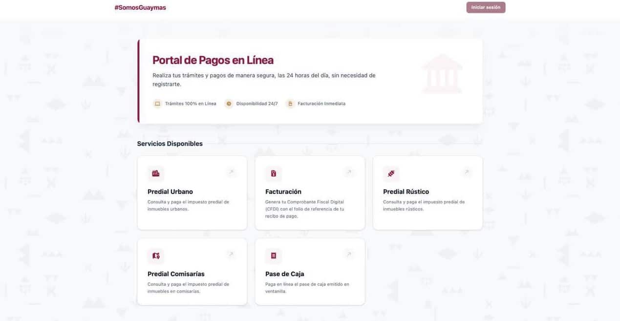 Ayuntamiento de Guaymas habilita portal para realizar pagos y trámites en línea