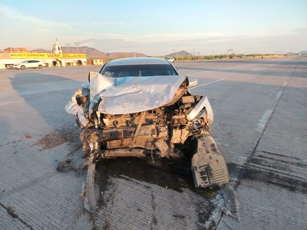 Muere mujer tras fuerte accidente 6 83