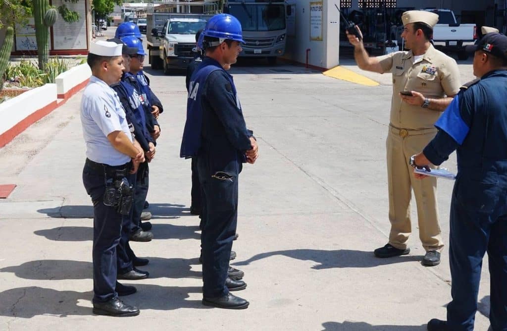 Realizan simulacro de sismo y alerta de tsunami en Guaymas 6 96