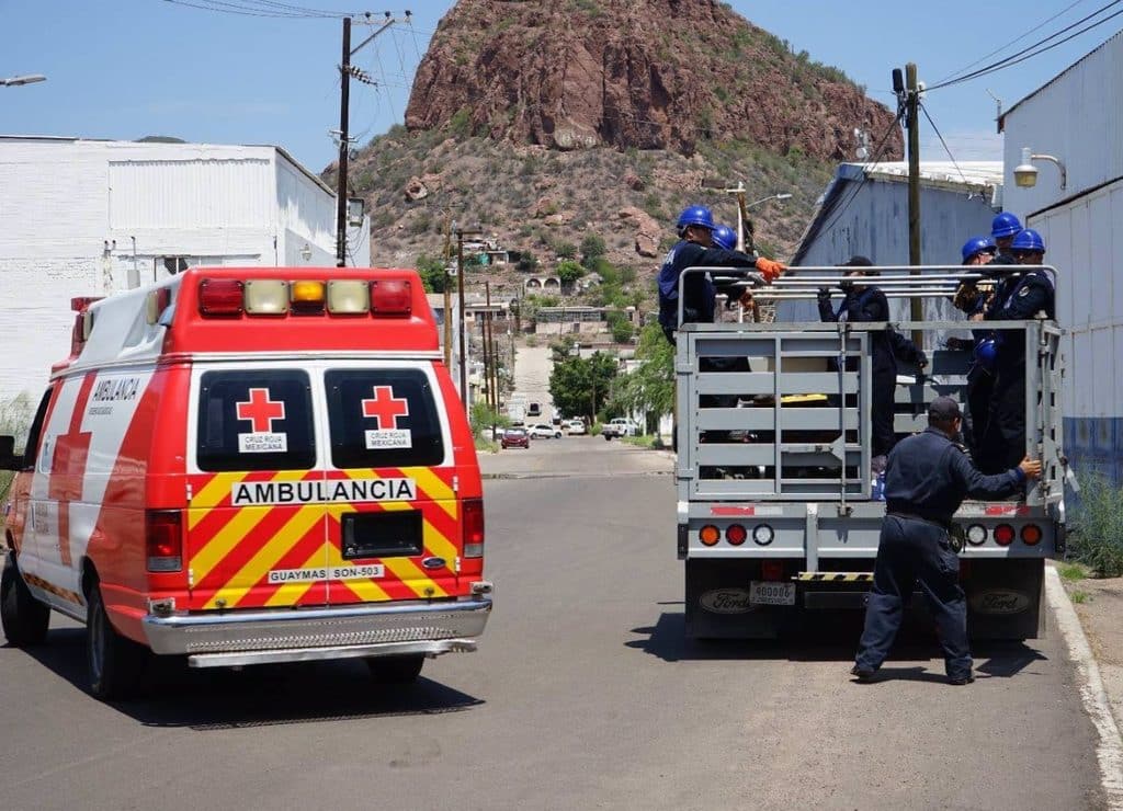 Realizan simulacro de sismo y alerta de tsunami en Guaymas 5 97