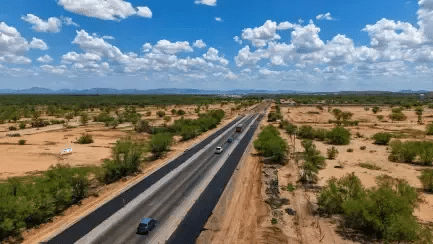 Supervisa Durazo avance de modernización en carretera Hermosillo-Bahía de Kino