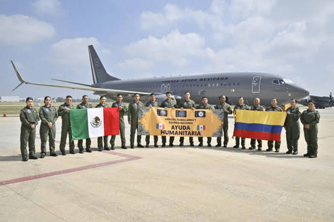 México envía 58.5 toneladas de ayuda a Colombia 1 image