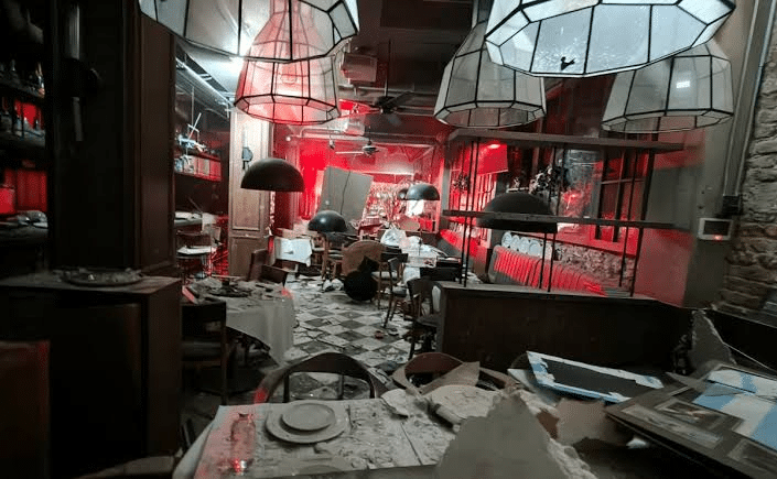 Explosión en restaurante de la Roma deja 13 lesionados 1 image