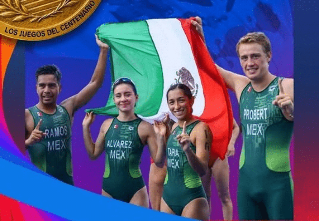 Relevo mixto de triatlón conquista el oro en Santo Domingo 1 image