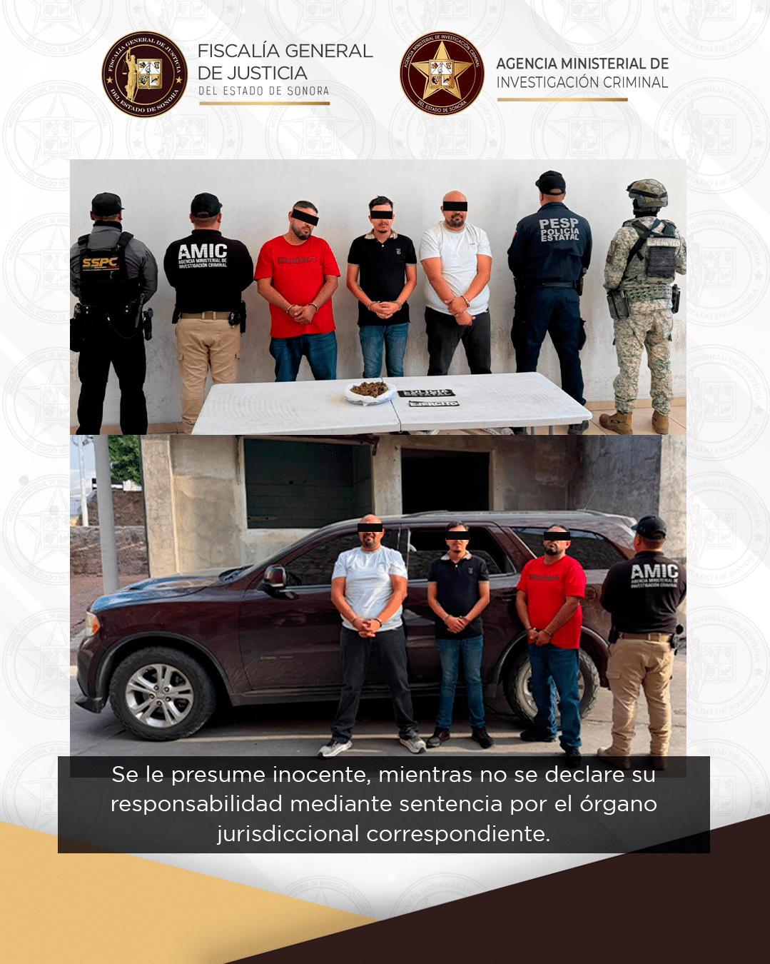 Implementan fuerte operativo en Nogales y son detenidas tres personas con drogas
