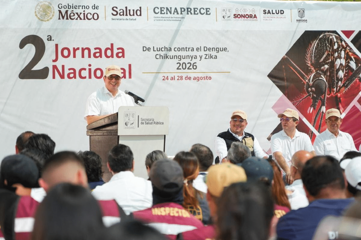 Salud Sonora fortalece acciones durante la Segunda Jornada Nacional contra Dengue, Chikungunya y Zika