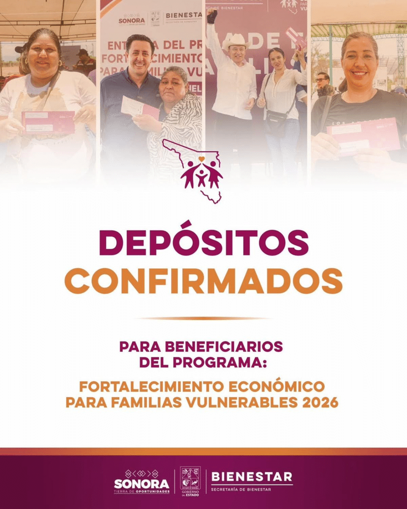 Gobernador Durazo respalda economía de familias sonorenses con tercer depósito de Tarjetas de Oportunidades 2 image