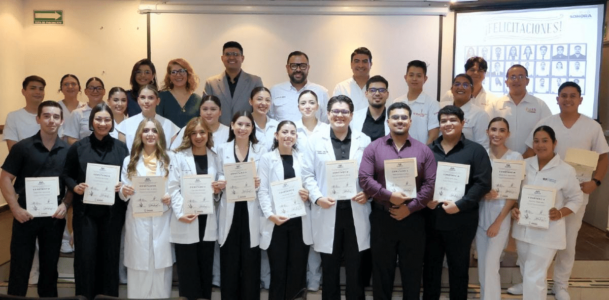 Impulsa Gobierno de Sonora formación profesional de estudiantes de carreras de la salud