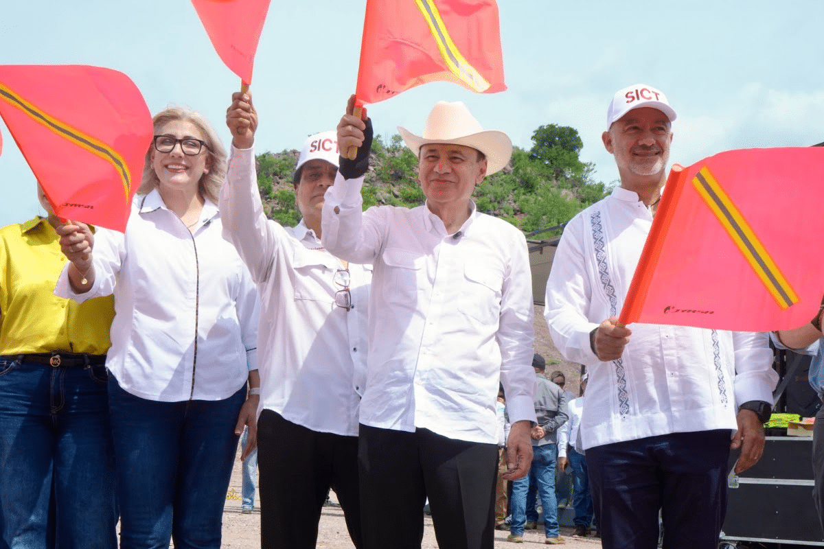 Con apoyo de Gobierno Federal, Durazo arranca modernización de cinco tramos carreteros Guaymas-Chihuahua
