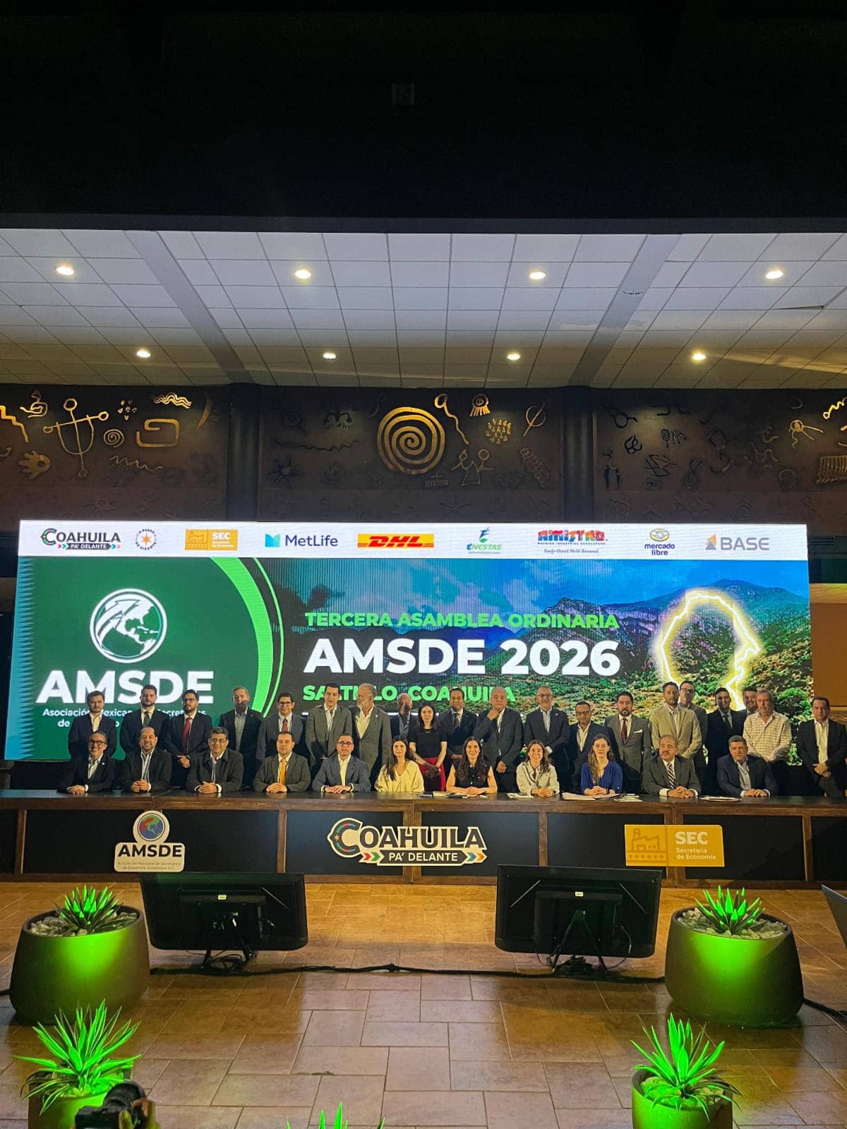 Gobierno de Sonora fortalece alianzas para impulsar inversión y desarrollo económico en Asamblea Nacional de la AMSDE