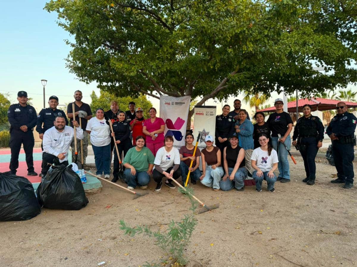 Jornada Permanente por la Paz recupera espacios públicos para reducir factores de riesgo en colonias