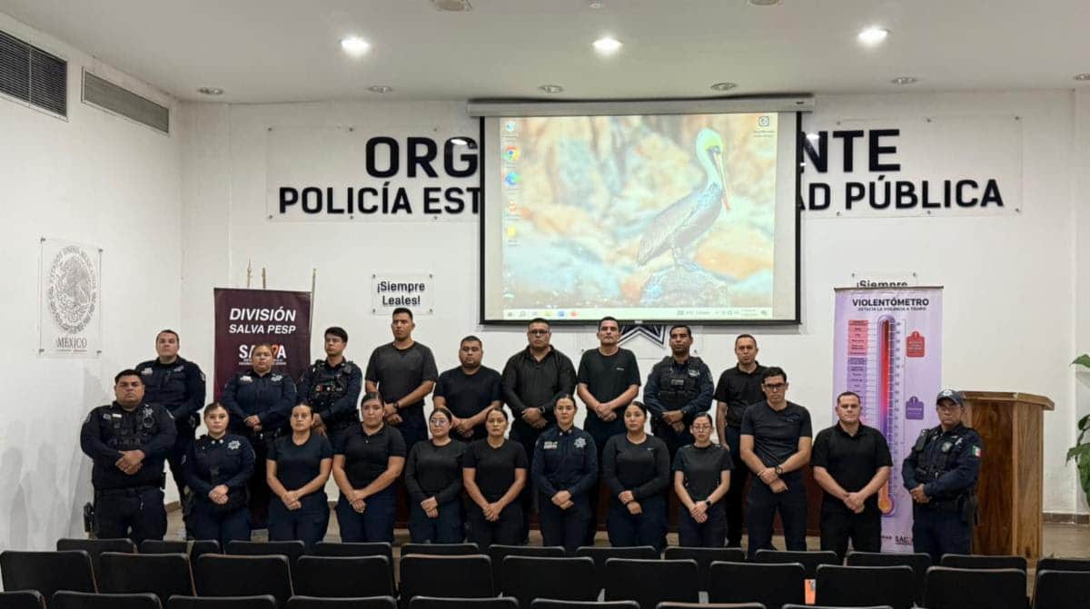 Policías Estatales fortalecen conocimientos para atender reportes por violencia familiar y de género