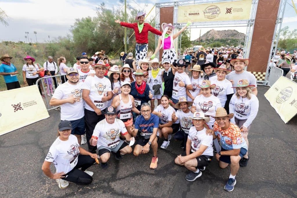 Más de 3 mil 500 personas participan en la quinta Carrera Vaquera del Gobierno de Sonora 2 unnamed (4)