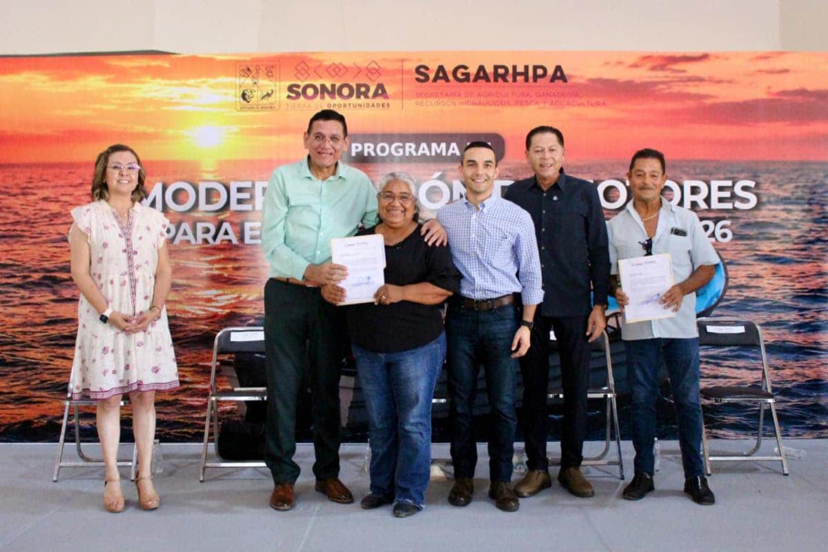 Gobierno de Sonora fortalece las condiciones de trabajo del sector pesquero