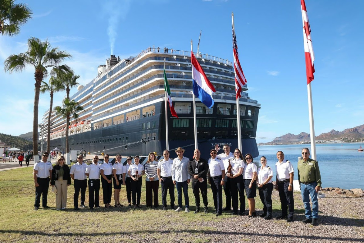 Con impulso de Durazo, crece el turismo de cruceros en Sonora; anuncia arribo de 24 embarcaciones entre 2026-2029