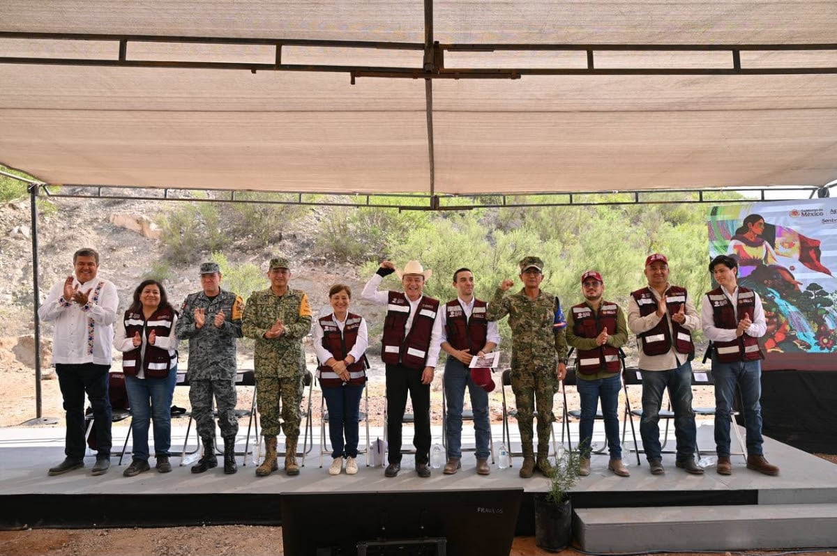 Con más de 13 mil árboles, Gobernador Durazo suma a Sonora a Jornada Nacional de Reforestación de Presidenta Sheinbaum