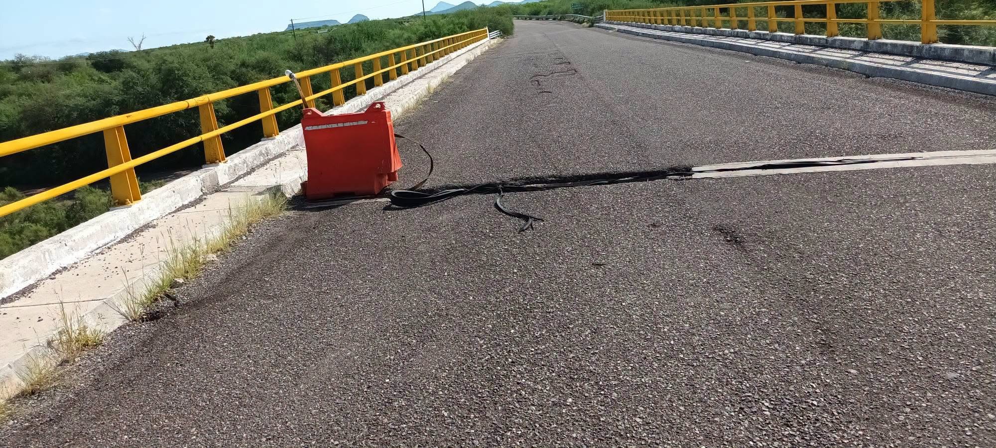 Advierten deterioro de puente en San Marcial