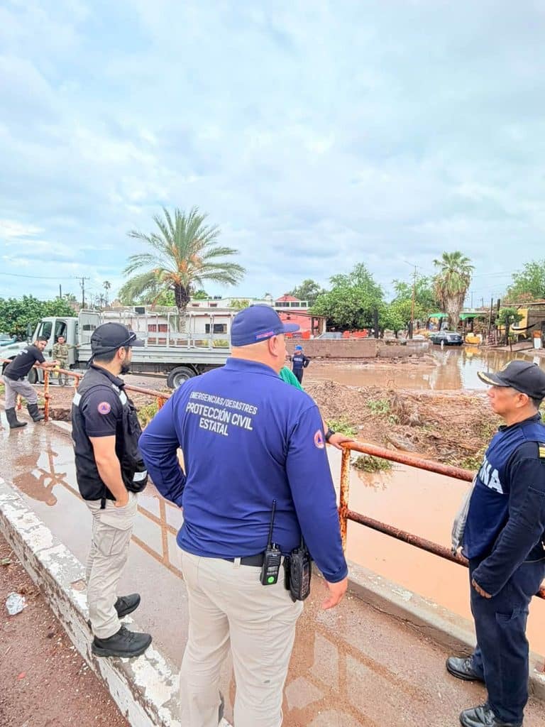 Se inunda Empalme; evalúan autoridades afectaciones 6 217